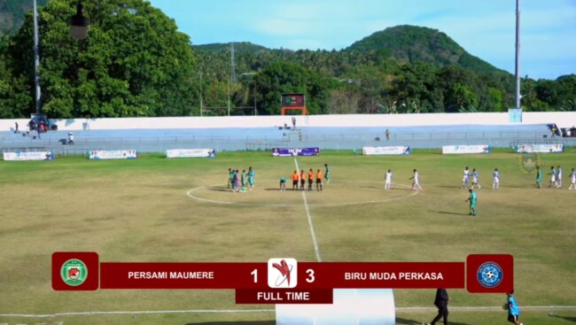 Persami Maumere Vs BMP Flotim/dok images/Timornesia 