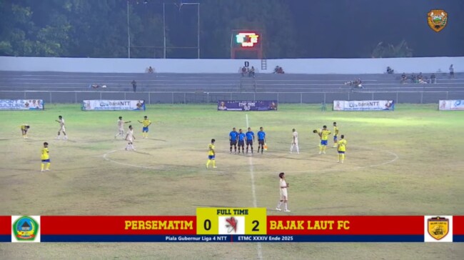 Persematim Manggarai Timur Vs Bajak Laut Manggarai Barat/dok images/Timornesia 