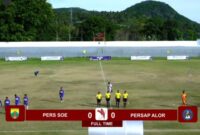 Perss Soe vs Persap Alor/dok images/Timornesia