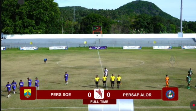 Perss Soe vs Persap Alor/dok images/Timornesia 