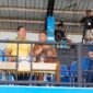 Tampak hadir Wakil Bupati Malaka Henri Melki Simu bersama Wakil Bupati Ende menyaksikan pertandingan PS Malaka Vs Persamba Manggarai Barat/dok istimewa/tm/Timornesia 