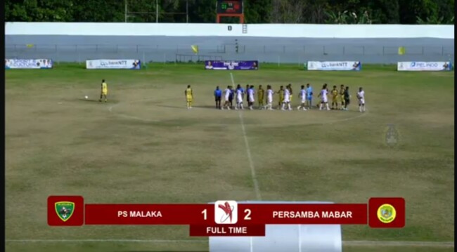 PS Malaka Vs Persamba Manggarai Barat/dok images/Timornesia 