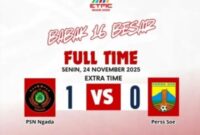 PSN Ngada Lolos Babak 8 Besar Usai Mengalahkan Perss Soe/dok images/Bola Flobamora/Timornesia 