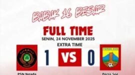 PSN Ngada Lolos Babak 8 Besar Usai Mengalahkan Perss Soe/dok images/Bola Flobamora/Timornesia 