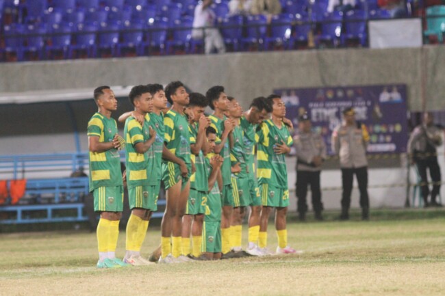 PS Malaka lolos perempat final usai mengalahkan Biru Muda Perkasa Flores Timur lewat drama adu pinalti/dok pribadi/Al/Timornesia 