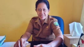 PLH Kepala Dinas Peternakan Kabupaten Malaka Mathildes Seran/dok Istimewa/Timornesia 