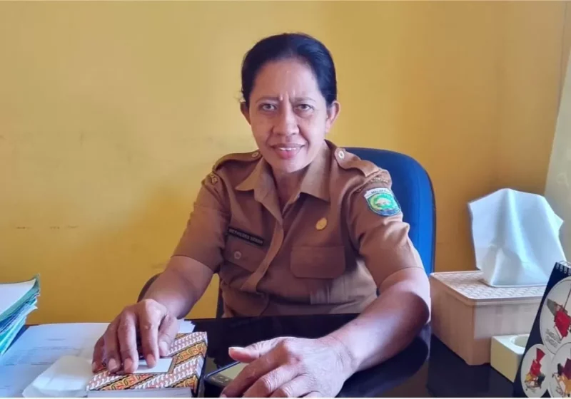 PLH Kepala Dinas Peternakan Kabupaten Malaka Mathildes Seran/dok Istimewa/Timornesia 