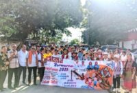 Sambut HUT NTT ke-67, TP PKK Kabupaten Malaka Gelar Jalan Sehat/dok pribadi/Timornesia 