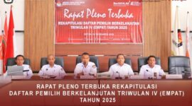 KPU Malaka Gelar Rapat Pleno Terbuka Rekapitulasi Daftar Pemilih Berkelanjutan Triwulan IV Tahun 2025/dok istimewa/KPU Malaka/Timornesia 