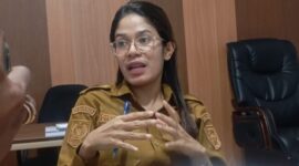 Pelaksana Tugas (Plt) Badan Perencanaan Pembangunan, Riset dan Inovasi Daerah (Bapperida) Kabupaten Malaka, Dr. Leonarda Sofiani Rame, S.T.,M.Si/dok pribadi/Timornesia 