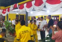 Bupati Malaka dan Wakil Bupati Malaka didampingi PC Bank NTT Cabang Betun menerima tim PS Malaka di rumah jabatan Bupati Malaka/dok pribadi/Timornesia 