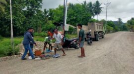 Pengerjaan Jalan Hotmix Haitimuk-Kakaniuk mencapai 50 persen/dok pribadi/Gonza/Timornesia 