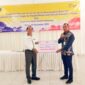 Bank NTT Cabang Betun memberikan bantuan CSR berupa satu unit mobil tangki kepada Pemerintah Daerah Kabupaten Malaka/dok pribadi/Gonza/Timornesia 