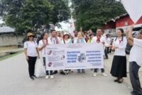 Peserta long March Perlindungan perempuan dan anak di Kabupaten Malaka/dok pribadi/Timornesia 