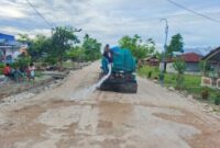 Ruas jalan Bonetasea-Haliklaran yang sedang dikerjakan/dok pribadi/Timornesia 