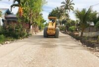 Peningkatan Jalan Bonetasea Haliklaran/dok pribadi/Timornesia 