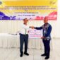 Bank NTT Cabang Betun berikan bantuan CSR berupa satu unit mobil tangki kepada Pemerintah Daerah Kabupaten Malaka/dok pribadi/Gonza/Timornesia 