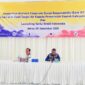 Bupati Malaka dr. Stefanus Bria Seran, MPH dan Pimpinan Cabang Bank NTT Betun Yorry Blegur/dok pribadi/Gonza/Timornesia 