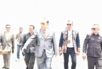 Ket foto : Bupati Malaka, dr. Stefanus Bria Seran, MPH (SBS), tegaskan seluruh perangkat daerah di lingkungan Pemerintah Kabupaten Malaka wajib melaksanakan apel pagi setiap hari Senin dan dilanjutkan dengan coffee morning/dok pribadi/gonza/Timornesia