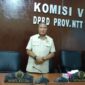 Wakil Ketua Komisi V DPRD Provinsi NTT Agustinus Mera Nahak/dok istimewa/Timornesia 