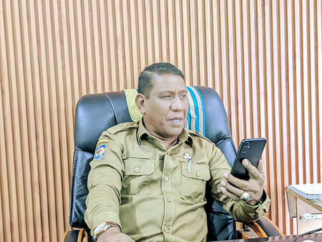 Ket foto : Kepala Dinas PUPR Kabupaten Malaka Lorens L. Haba/dok istimewa/Timornesia