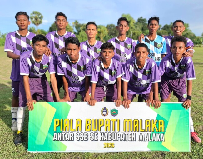 SSB Malaka Barat U16 juara tiga Piala Bupati Malaka seri I tahun 2026/dok pribadi/Timornesia
