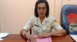 Ket foto : Kepala UPTD Samsat Wilayah Kabupaten Malaka, Clara M.F. Bano, SE/dok istimewa/Timornesia