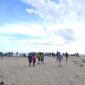 Ket foto : situasi Pantai Cemara Abudenok saat operasi pencarian Dito (15) yang tenggelam/dok pribadi/Timornesia