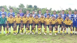 Pertandingan persahabatan SMA Fajar Timur Haitimuk (Kabupaten Malaka) Vs SMAK Fides Kefamenanu (Kabupaten TTU) di lapangan Haitimuk, Sabtu 14/2/2026/dok pribadi/Timornesia