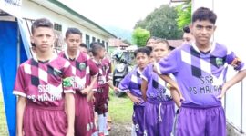 Semi final Piala Bupati Malaka seri I tahun 2026 antara SSB Kecamatan Malaka Barat Vs SSB Kecamatan Rinhat kategori U12/dok pribadi/Timornesia 
