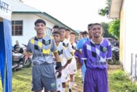 SSB Weliman U16 Vs SSB Malaka Barat U16 pada partai semi final Piala Bupati Malaka Seri I tahun 2026/dok pribadi/Timornesia