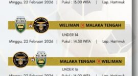 Jadwal pertandingan final Piala Bupati Malaka seri I tahun 2026/dok images/Timornesia
