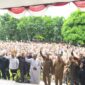 791 PPPK paruh waktu Terima SK di halaman kantor Bupati Malaka, Senin 23/2/2026/dok istimewa/Timornesia