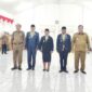 Pelantikan penjabat Desa Motaulun, Boen dan Nanebot di aula kantor Bupati Malaka, Senin 23/2/2026/dok istimewa/Timornesia