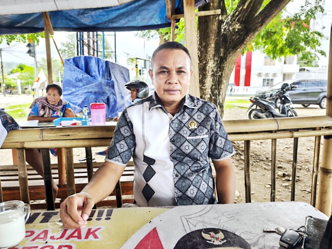 Ketua Komisi II DPRD Kabupaten Malaka Petrus Nahan Manek/dok istimewa/Timornesia