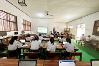 Siswa kelas akhir SMP Katolik Sulama Kada mengikuti kegiatan Gladi Bersih pelaksanaan TKA, Senin 9/3/2026/dok ml/Timornesia