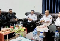 Bawaslu Malaka koordinasi dengan KPU Malaka terkait pemetaan dapil dan penambahan kursi DPRD/dok pribadi/hs/Timornesia