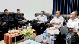 Bawaslu Malaka koordinasi dengan KPU Malaka terkait pemetaan dapil dan penambahan kursi DPRD/dok pribadi/hs/Timornesia