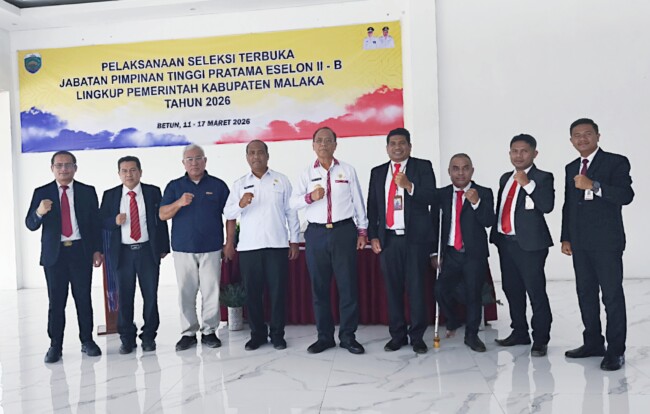 Kegiatan seleksi terbuka jabatan pimpinan tinggi pratama eselon II-B, Rabu 11/3/2026/dokumen pribadi/timornesia