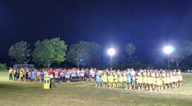 Peresmian SSB Malaka Tengah Aintasi di lapangan Haitimuk yang merupakan home base SSB PS Malaka/dok pribadi/Timornesia