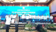 Bupati Malaka Stefanus Bria Seran dilantik jadi pengurus Aspekindo/dok istimewa/hk/Timornesia