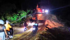 Arus transportasi di KM 10 Lotas, Kecamatan Rinhat telah normal/dok fb/Timornesia