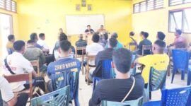 Tampak Direktur Olahraga PS Malaka dr. Dionisius Christian Bria Seran, Sp.OG didampingi PLT Kepala Dinas Pemuda dan Olahraga Kabupaten Malaka Ade Sjan Maikameng saat MCM, Selasa 12/4/2026/dok pribadi/Timornesia