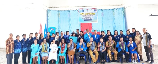 Foto bersama pengurus wilayah HIMPAUDI Provinsi NTT bersama pengurus daerah HIMPAUDI Kabupaten Malaka/dok istimewa/Timornesia