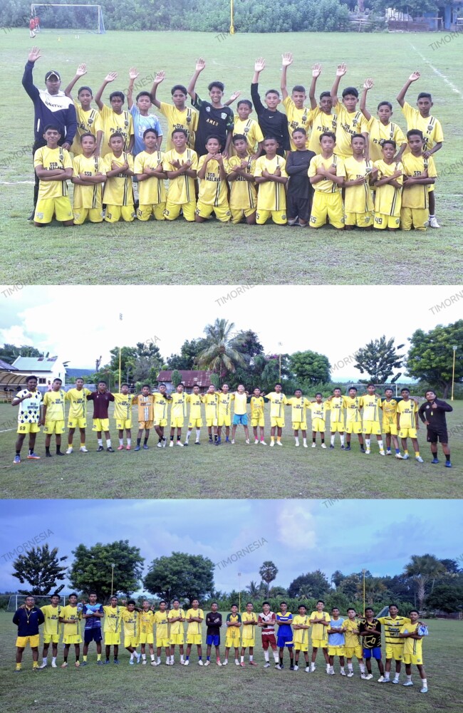 PS Malaka U-12, U-13, U-15 dan U-17 mengikuti Training Center di home base SSB PS Malaka di Haitimuk, Selasa 21/4/2026/dok pribadi/gonza/Timornesia