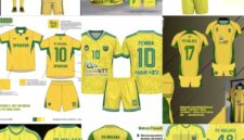 Foto Kolase Desain Jersey PS Malaka tahun 2026/dok istimewa/PS Malaka/Timornesia