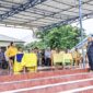 Ketua PSSI Kabupaten Malaka sekaligus Ketua SSB PS Malaka Adrianus Bria Seran saat membuka pergelaran Piala Bupati Malaka Seri II tahun 2026/dok istimewa/Timornesia