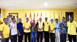 Foto bersama saat pra Musda Partai Golkar Belu di kantor DPD II Golkar Belu, Rabu 22/4/2026/dok-ed/Timornesia