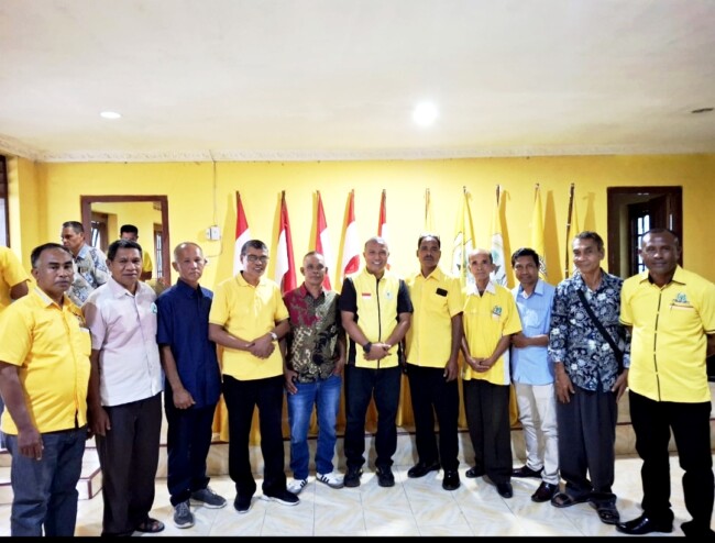 Foto bersama saat pra Musda Partai Golkar Belu di kantor DPD II Golkar Belu, Rabu 22/4/2026/dok-ed/Timornesia