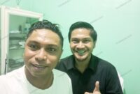 Foto Adipaty bersama dokter spesialis THT saat melakukan kontrol di RSUPP Betun, Rabu 29/4/2026/dok istimewa/TIMORNESIA 